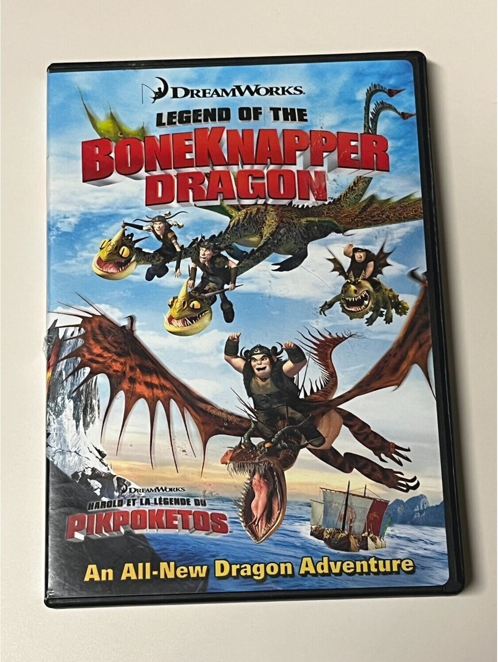 Legend of the Bone Knapper Dragon DVD Children's